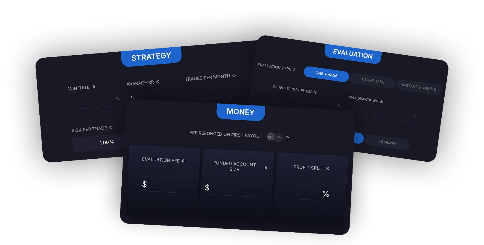 Evaluation calculator preview