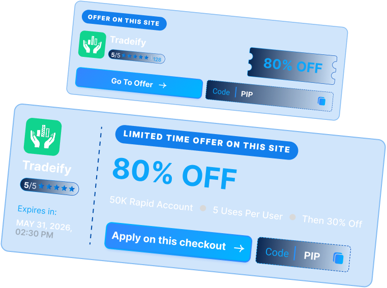 On-site PipBack offer