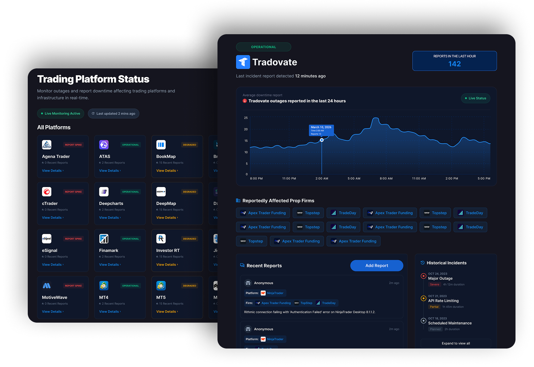 Downtime Detector Preview