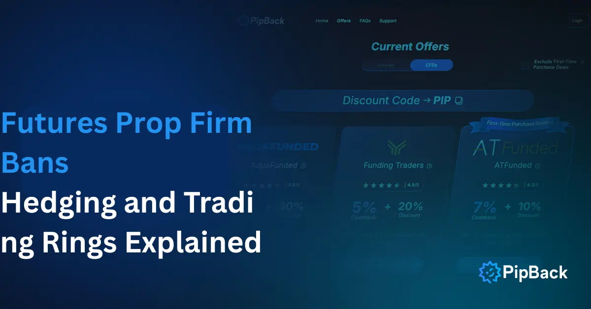 A title card for the article on Futures Prop Firm Bans.